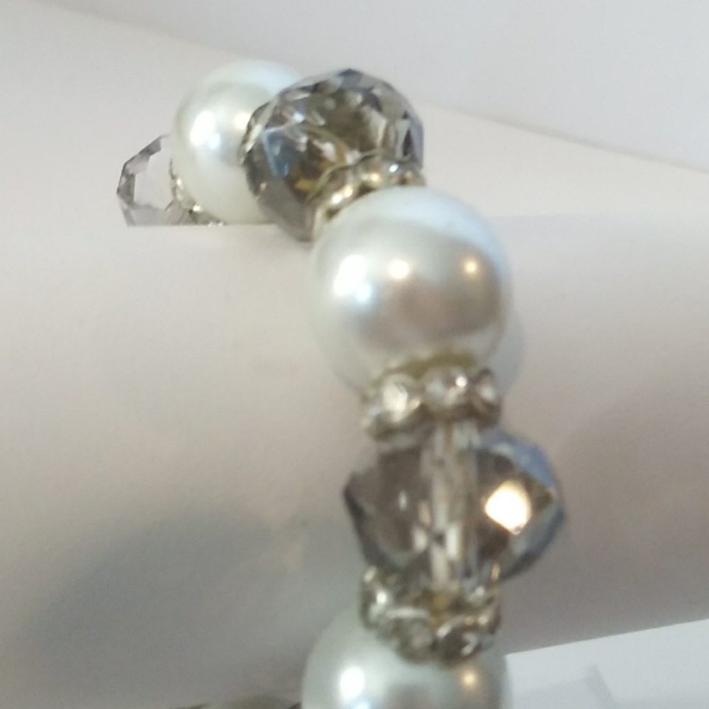 Pearl Bling Bracelet Stretch